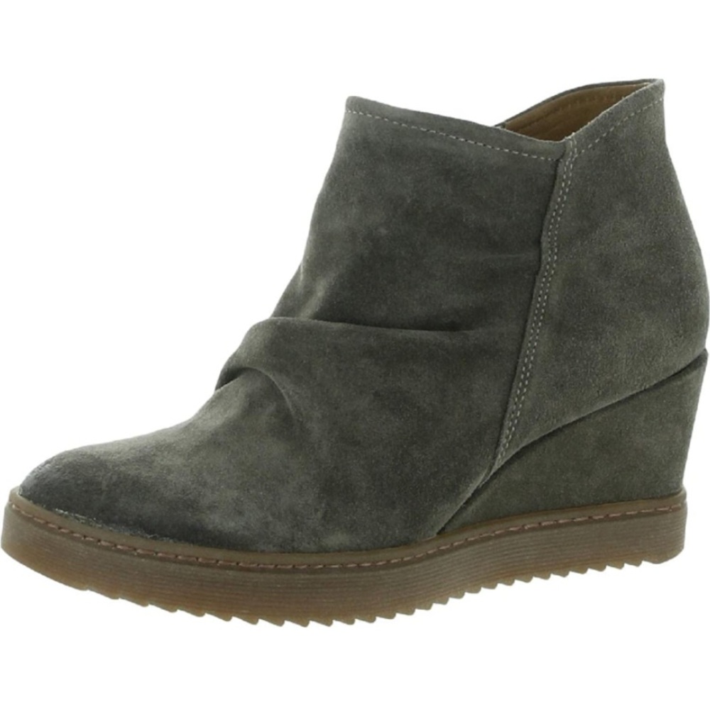 Néw with Tags Sofft Womens Siri Booties Taupe Oil Cow Suede